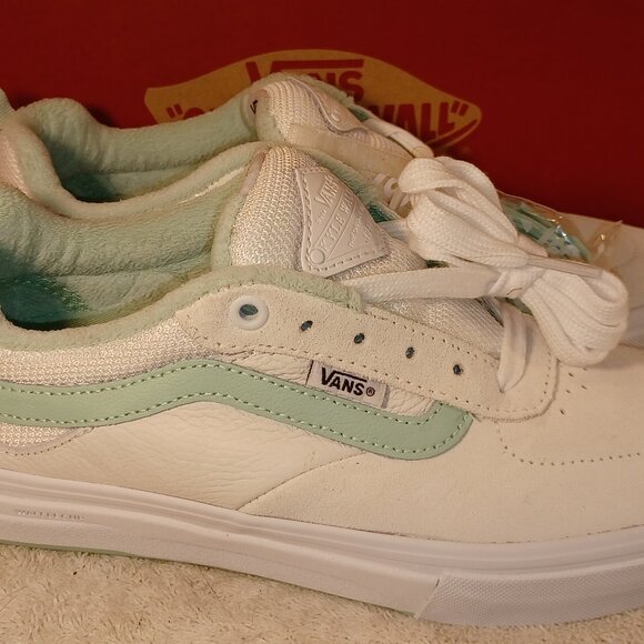 Vans Men's 7/Women's 8.5 Kyle Walker Sport Vtg White/Mint VN0A5JIE9C9 - Picture 12 of 12